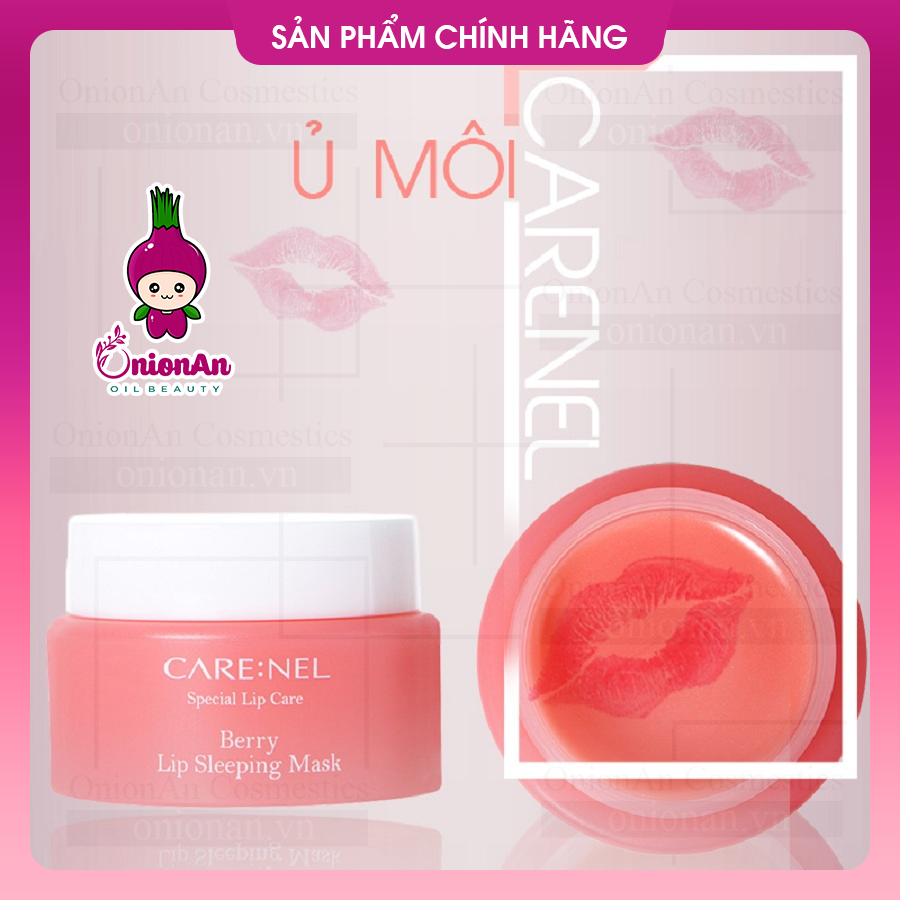 Mặt Nạ Ngủ Môi CARE:NEL Chiết Xuất Quả Mọng